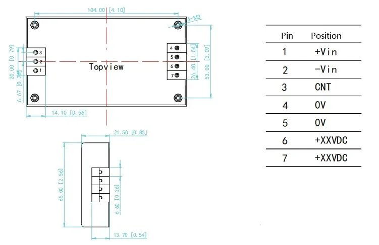 150W DC to DC Converter