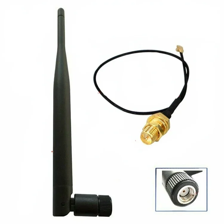 2.4GHz 5GHz touristes bande M.2 IPEX successif F4 U.fl câble d'extension vers WiFi RP-SMA Pigtail antenne ensemble pour routeur sans fil aérien