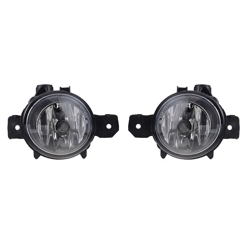 

AEE5-1Pair Front Bumper Fog Light 63176924655 63176924656 For BMW X1 X3 X5 E70 E80 E83 2004-2014 Fog Lamp With Halogen Bulb