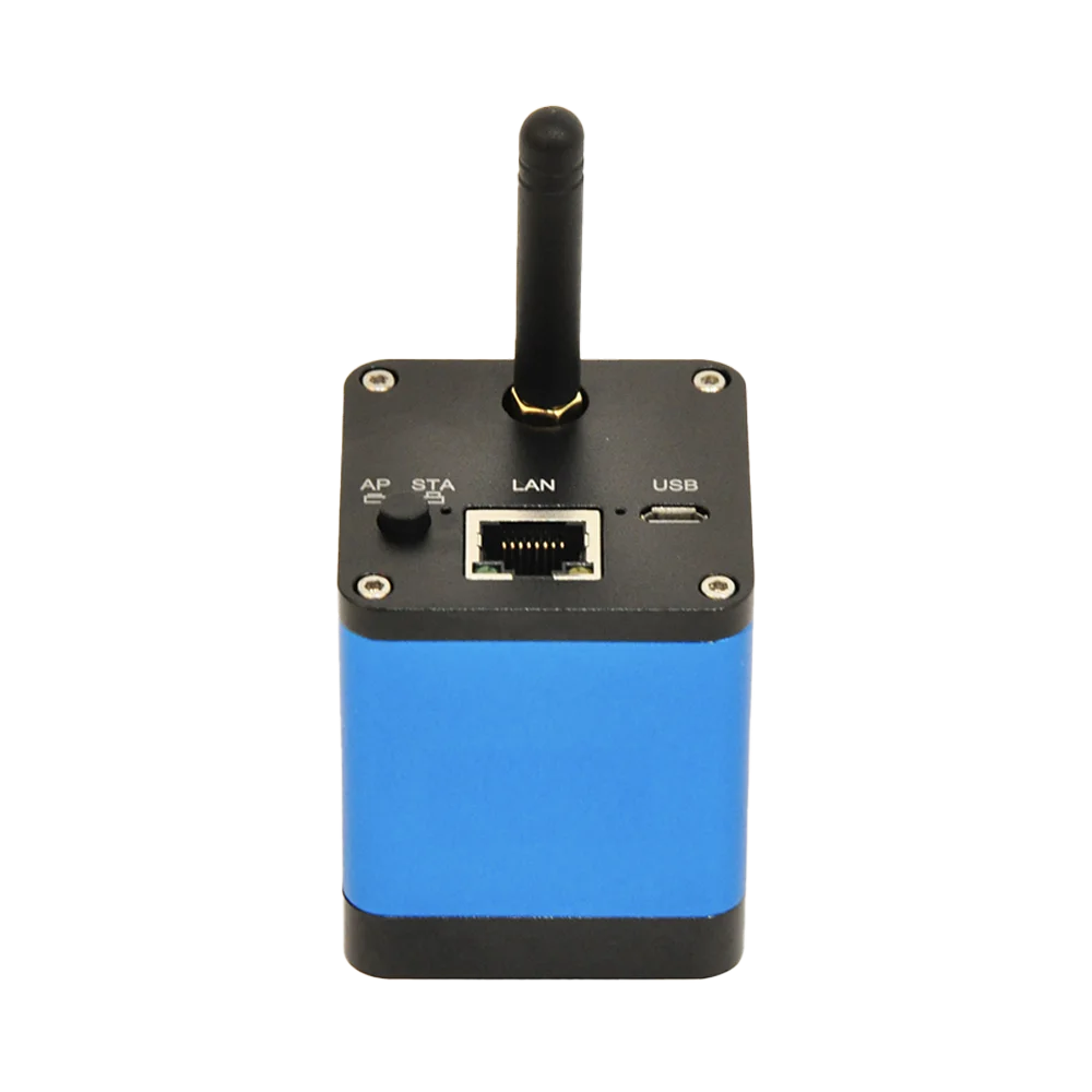 5MP  Back Illuminated CMOS C Mount Industrial Microscope  Camera LAN WiFi Multi Interface Output