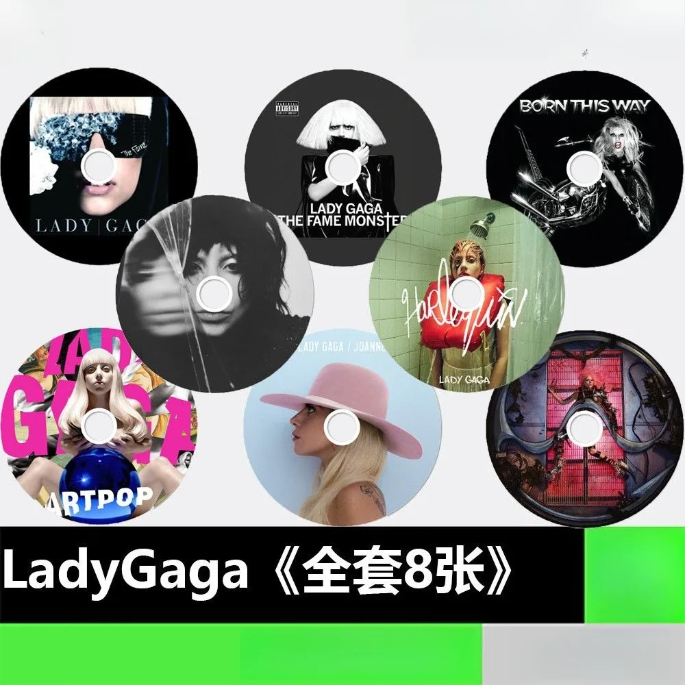 

Lady Gaga CD | Greatest Hits Music Disc | Lossless High Fidelity Audio | Custom Burned Car Music CD for Vehicle Listening