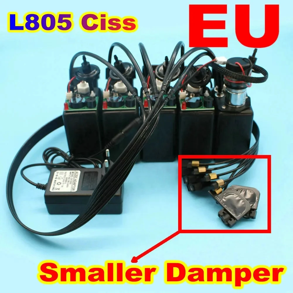 Imagem -06 - Kit de Tanque de Tinta uv Ciss com Agitador para Epson Sensor de Nível de Tinta Alarme Tanque de Tinta L805 Impressora Modificar uv Ferramenta de Impressão Contínua L1800