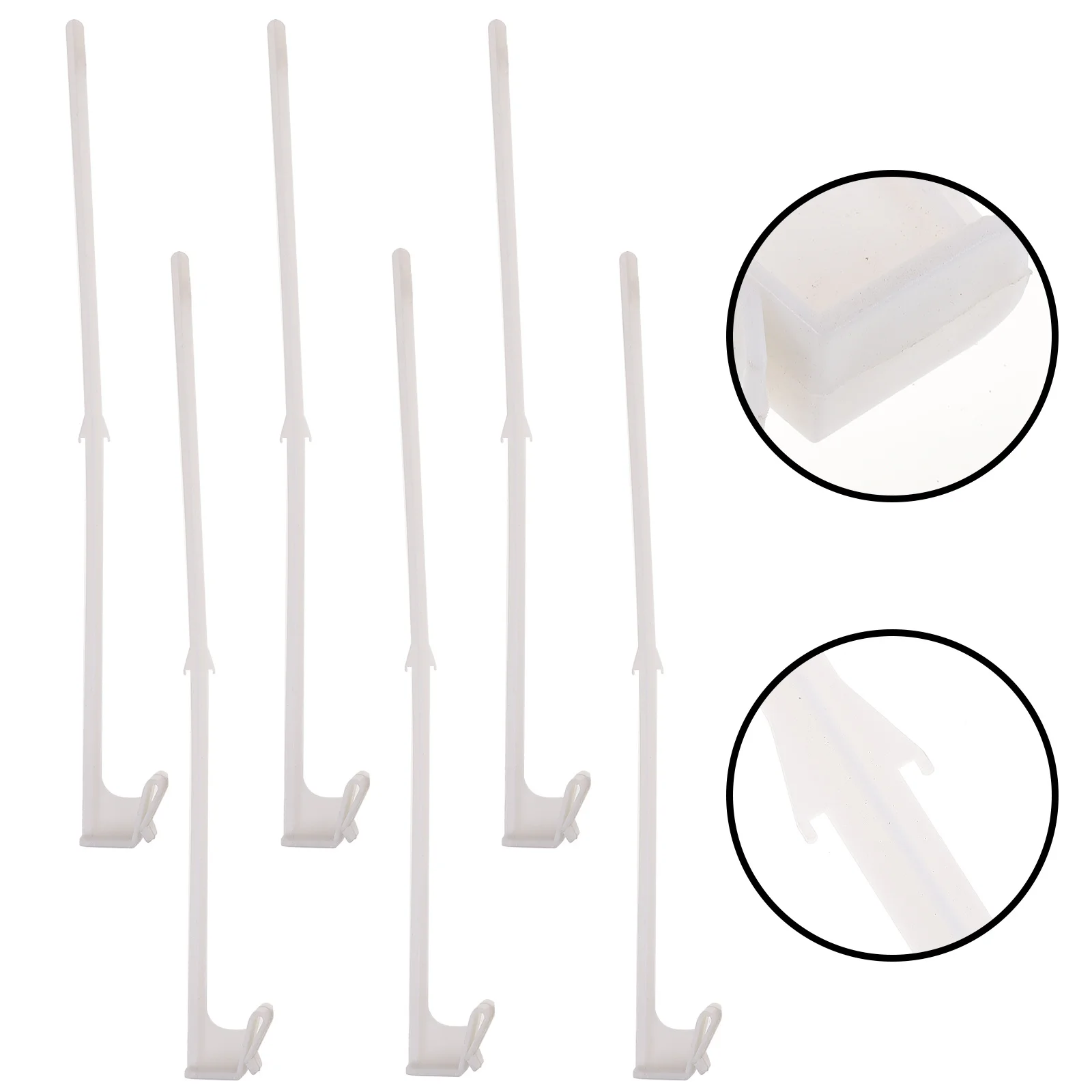 

10Pcs Vehicle Flag Frames Easy to Install on Car Windows High-Quality Material Smooth Surface Long-Lasting Car Window Flagpoles