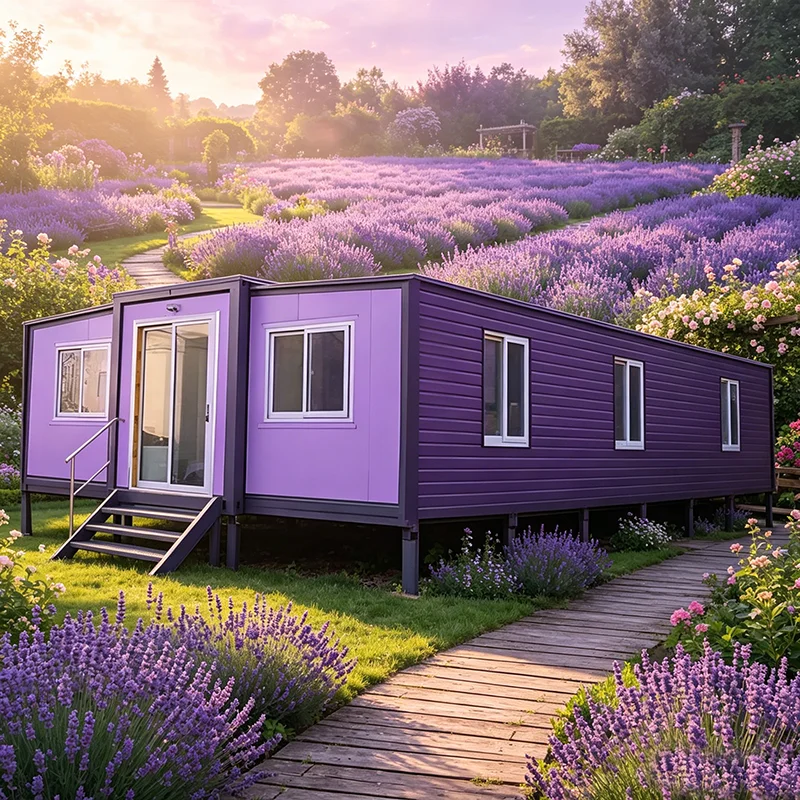 High Cube Shipping Container Home Energy Efficient Insulated Modular House