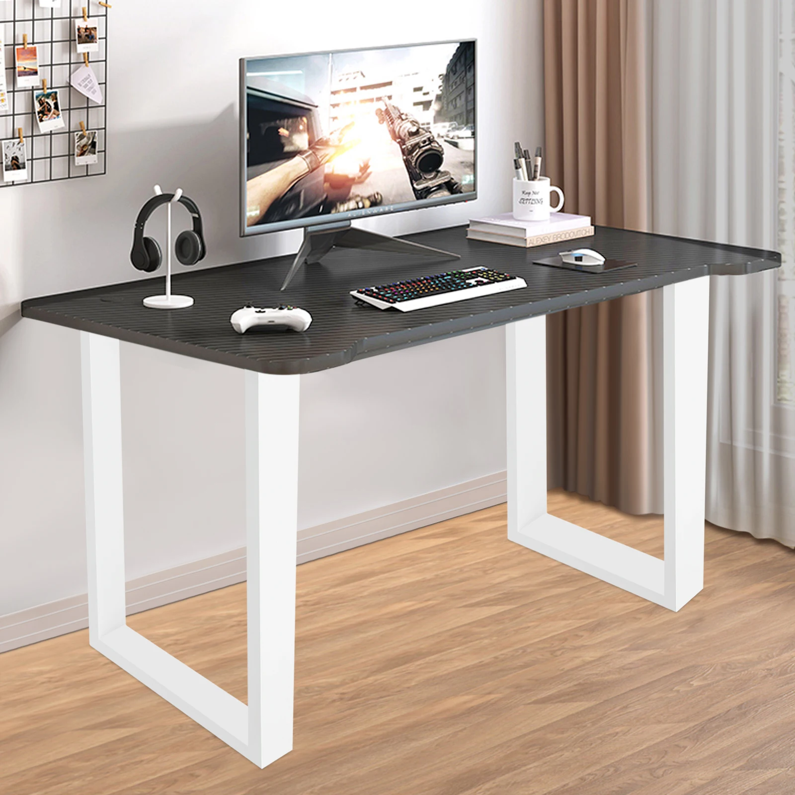 Möbelbeine aus Metall, verschleißfest, industrielle Tischbeine aus Metall, einfache Installation für Schlafzimmer/Hotels/Esszimmer – Detail 5