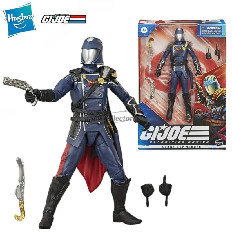 

Hasbro G.I. Joe GI JOE Classified Series 06 Cobra Commander Action Figure Model Toy Collection Ornament Hobby Gift