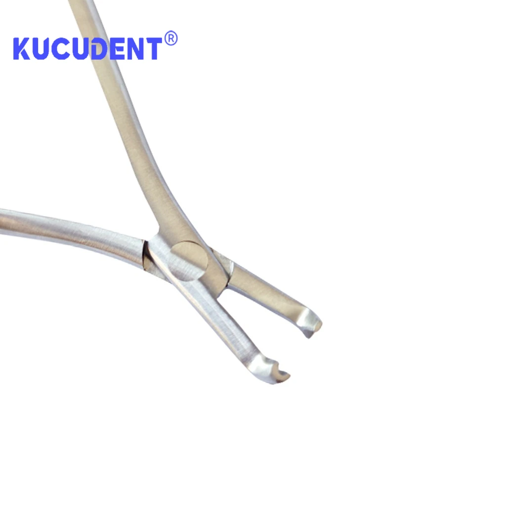 1 pc Dental Distal End Bending Plier - Orthodontic Arch Wire Cinch Back Forceps for NiTi Wire Bending & Stainless Steel Tool view 3