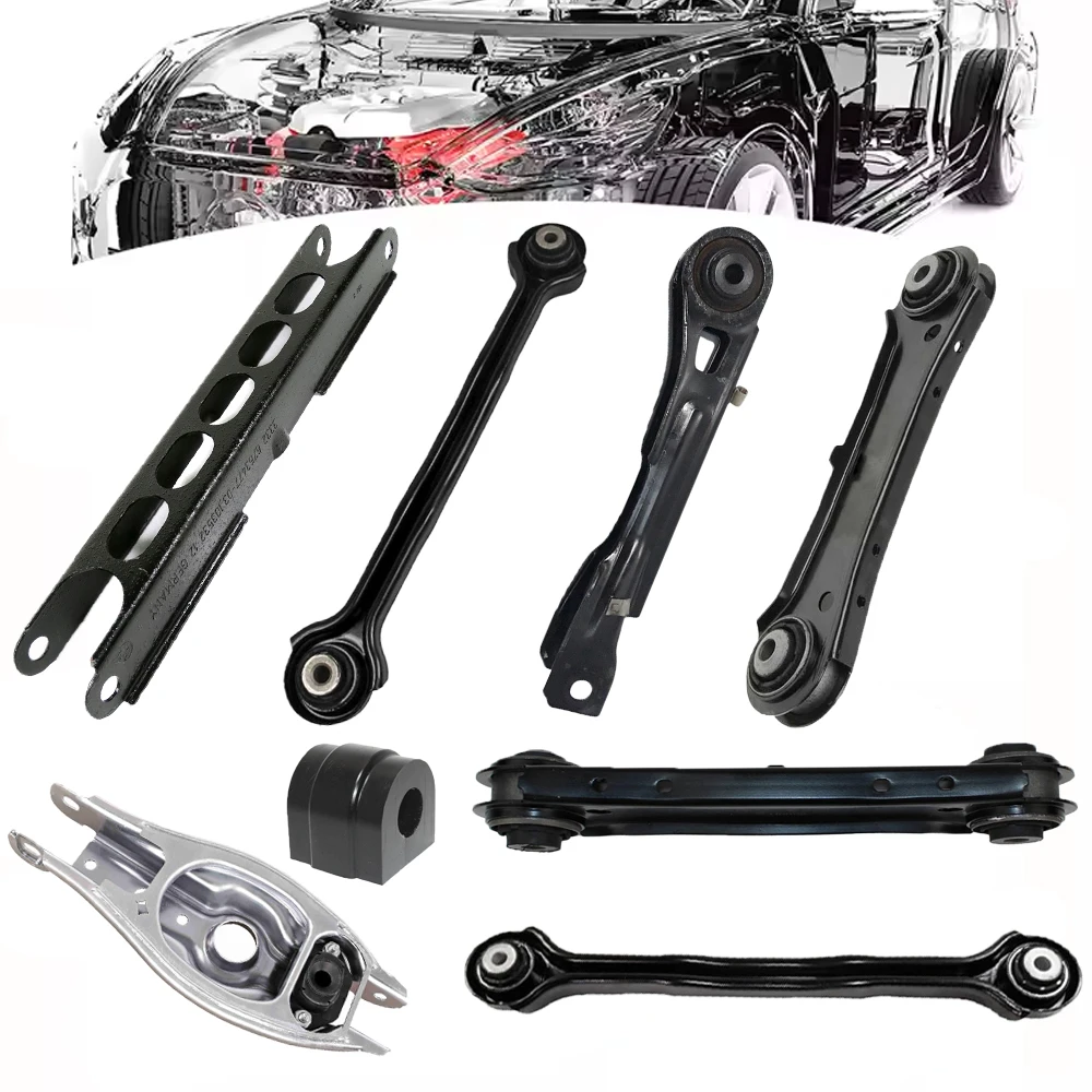 Xinwo Suspension Kit 33326777980 Rear Wheel Suspension 33326763477 Control Support Arm for E90 E91 E92 E93 E81 E82 E87 E88