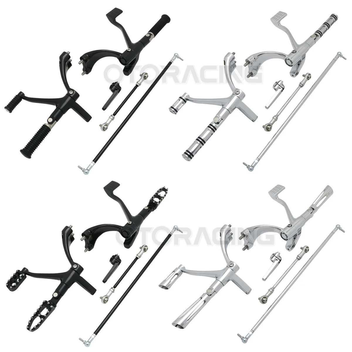 Motorcycle Forward Control Pegs Lever Linkage For Harley Sportster 883 1200 Forty-Eight Nightster XL Custom Roadster 2004-2013