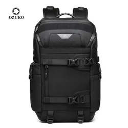 Ozuko 48x27x18  Cabin backpack Men s Multifunctional waterproof Outdoor Cycling Backpack Tactical Camouflage 15 Inch Laptop