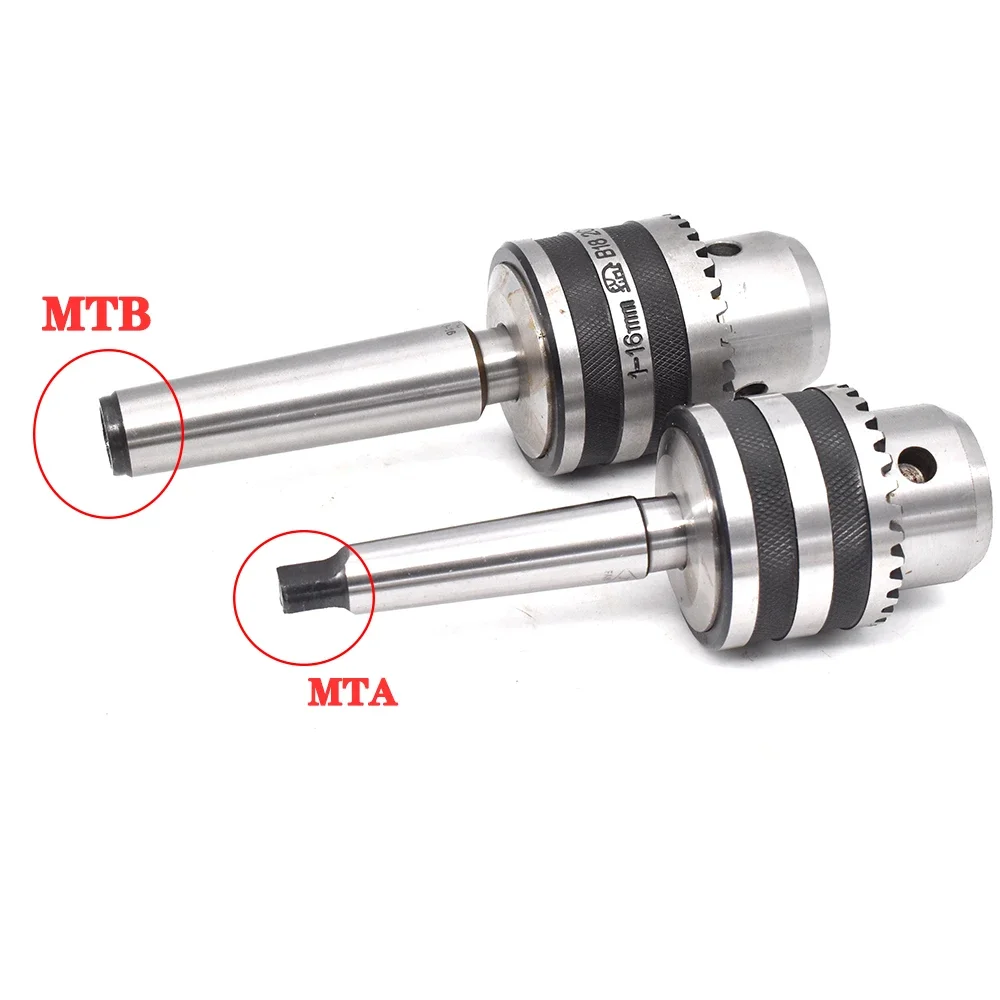 Precision Morse Cone MT1 MT2 MT3 B10 B12 B16 Cartridge Drill Chuck 0.6-6mm 3-16mm 1-13mm 1-10MM Heavy Duty Taper Milling Tool