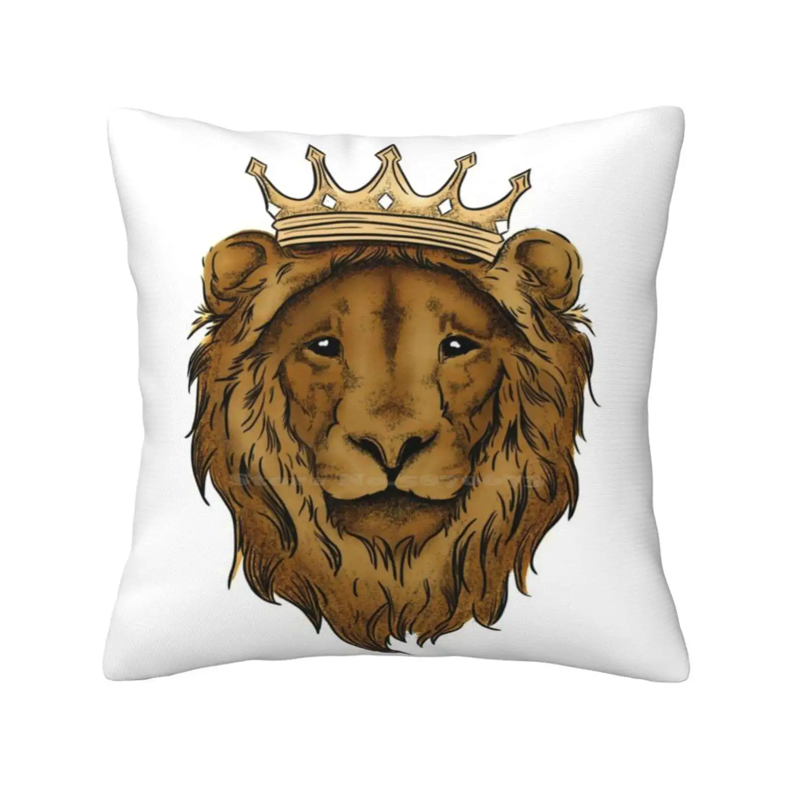 Liam The Lion ( 2019-Color ) Home Sofa Car Cushion Cover Pillowcase Stay Wild Opt Outside Wilderness Culture Wheres Your