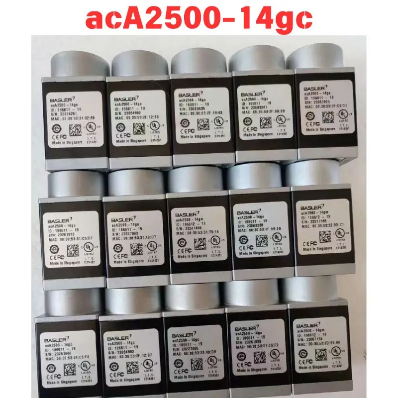 Used aca2500-14gc Industrial cameras Functional test OK Fast delivery