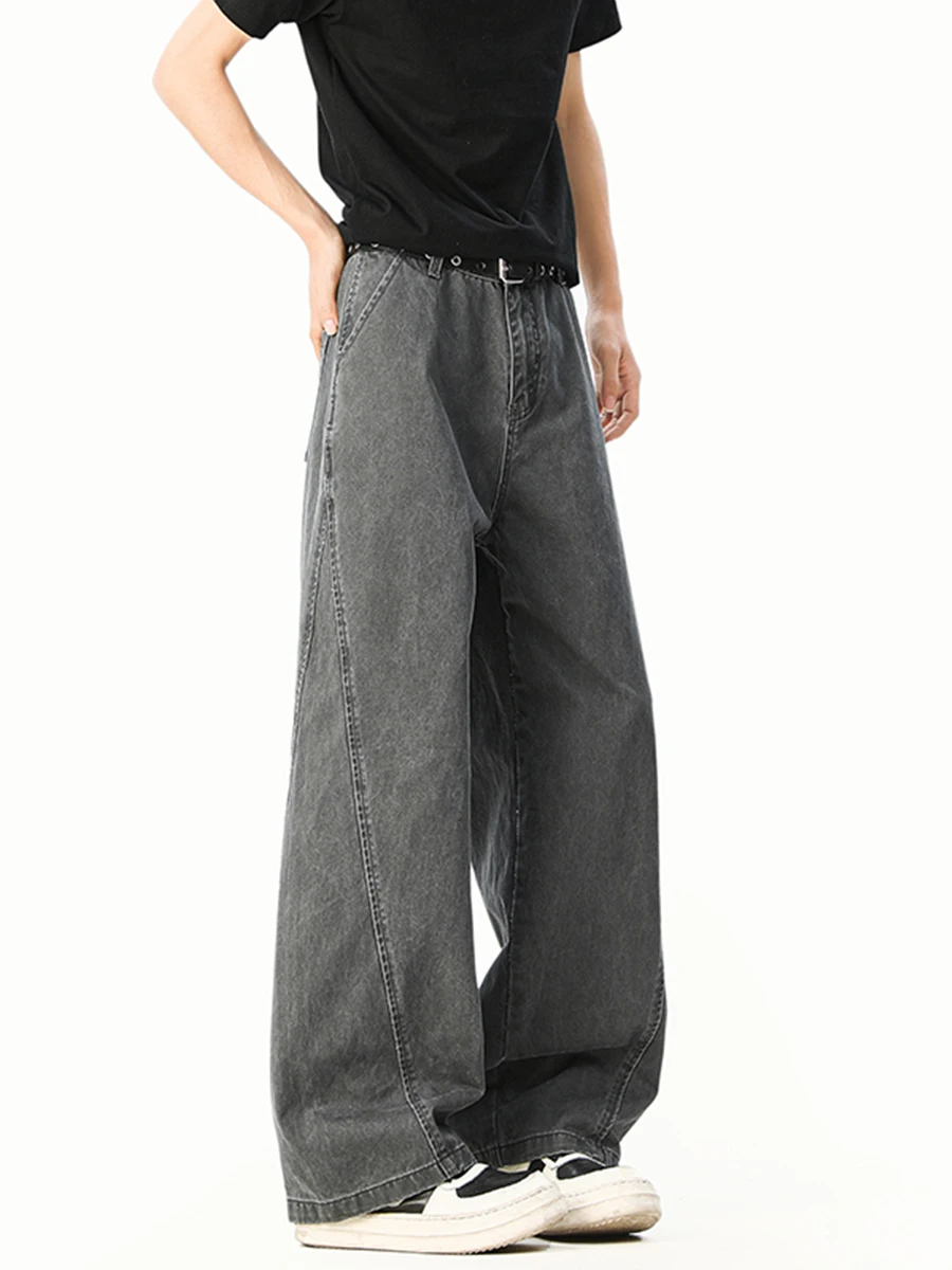 

Retro American Work Pants Men's Spring Summer New Trendy Brand Waed Loose Straight Casual Pants Youth Vitali Sle