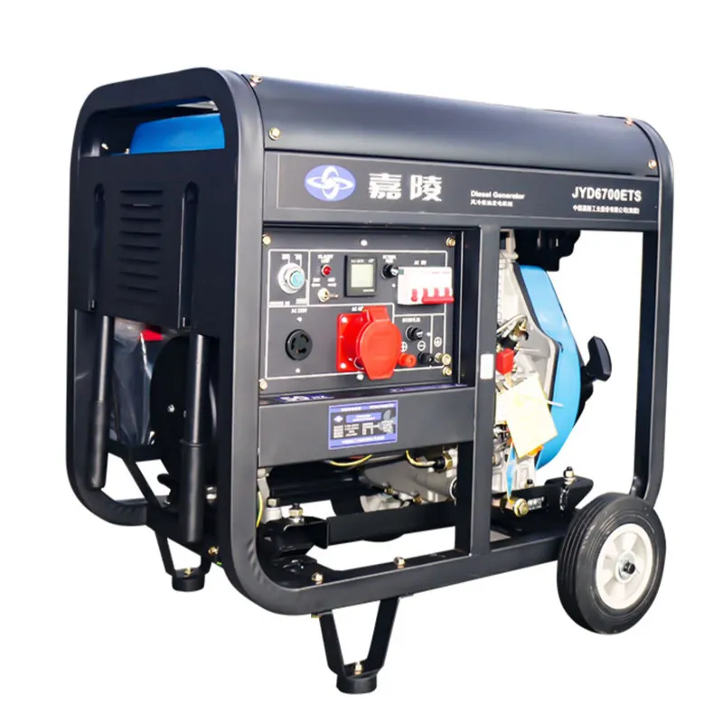 

Small air-cooled diesel generator set 220v 3/5/8 KW12 kW single three equal power 380 volts