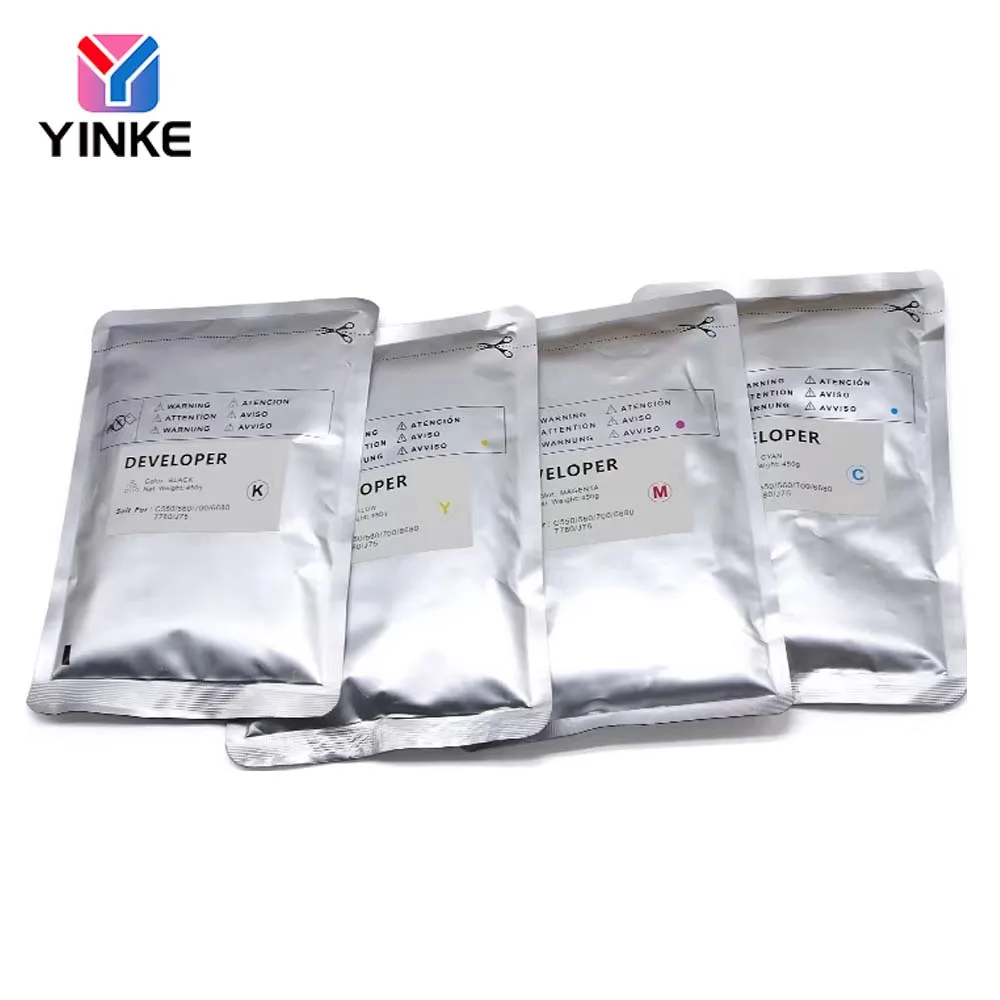 450g C560 700 Developer Powder For Xerox DocuColor C60 C70 C550 C560 C570 C700 C75 J75 5580 5585 6680 6685 7780 7785 OEM Carrier