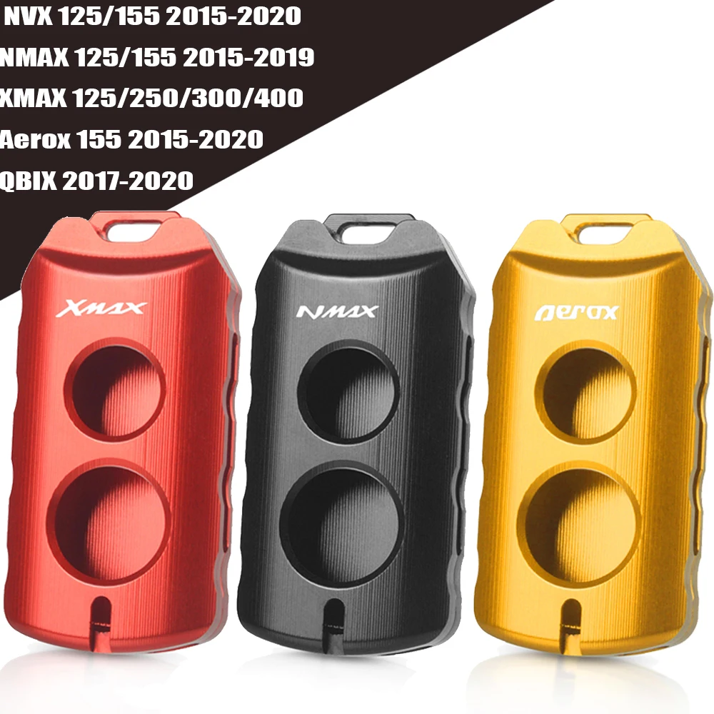 

For YAMAHA XMAX X-MAX 125 250 300 400 2017 2018 2019 2020 2021 High Quality Motorcycle cnc Key Fob Case key Holder Protection