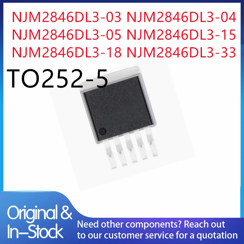 NJM2846DL3-03 NJM2846DL3-04 NJM2846DL3-05 NJM2846DL3-15 NJM2846DL3-18 NJM2846DL3-33 846300 846400 846500 846150 846180 846330