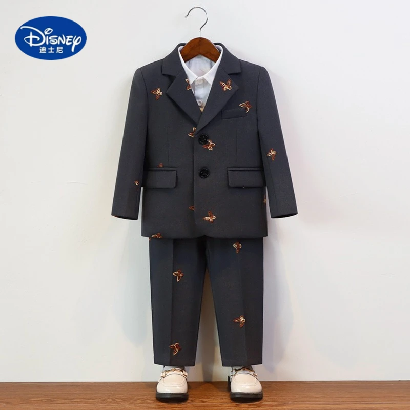 

Disney Kids' Formal Suit Set | British Style Blazer & Pants for Performances, Piano Recitals & Special Events