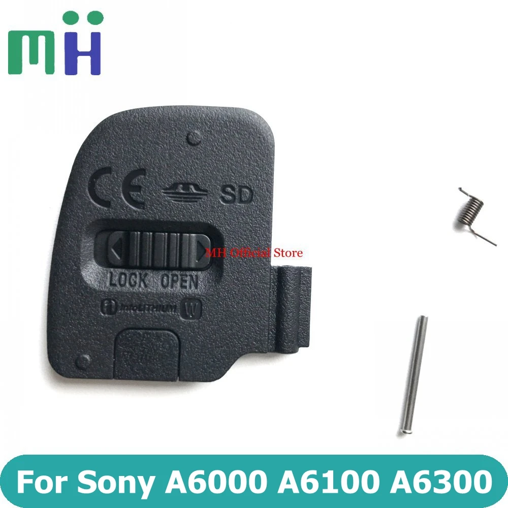 Baru untuk Sony A6000 A6100 A6300 tutup tutup tutup pintu baterai ILCE-6000 ILCE-6100 ILCE-6300 ILCE6000 ILCE6100 ILCE6300 bagian Alfa