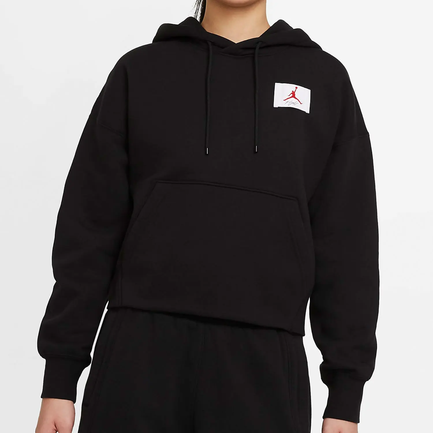 

Оригинальная женская флисовая толстовка с капюшоном Nike JORDAN FLIGHT DB9067-010