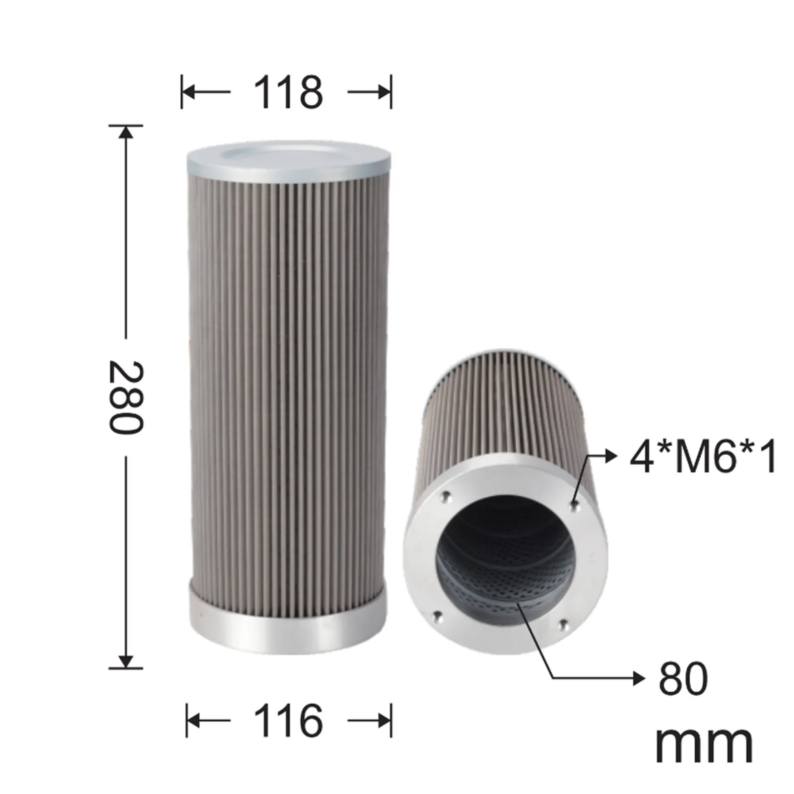 Hydraulikfilter CH1265T Passend für LOVOL FR622D – Detail 3