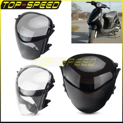 Scooter Front Headlight Cover Glass Head Light Lamps Housing Guard For Zip 100 98 4T 125 124 50 2T AC DT TT Base LC SP 49 2T 50