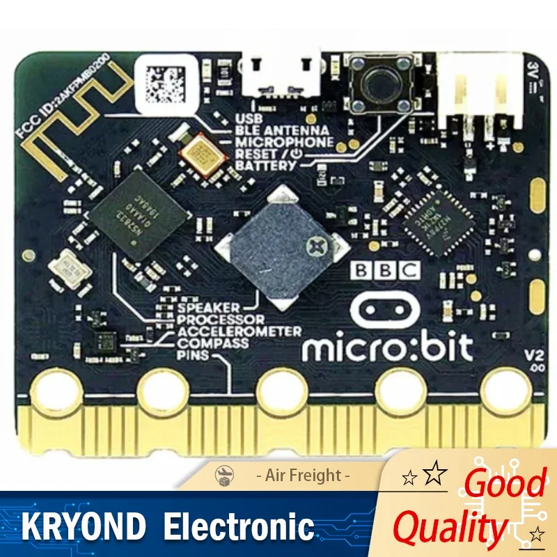 La placa de desarrollo BBC Micro:bit V2 V2.2 aprende la programación gráfica de Python