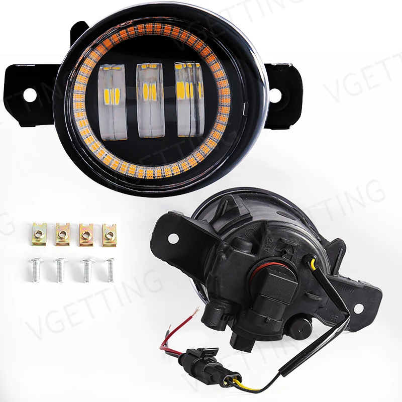 Angel Eye Mistlicht Voor Nissan Altima Sylphy Bluebird Versa Urvan Note X-Trail T30 Rogue T32 Fuga Y50 Led Dagrijlamp