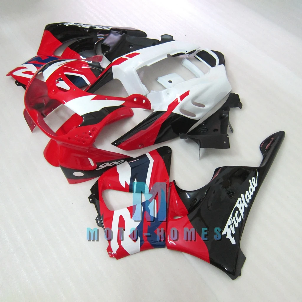 Kit de carénage de moto pour CBR900RR 1996 1997 CBR 900RR 893 96 97 ABS, plastique rouge noir, pièces de travail de tambours de moto