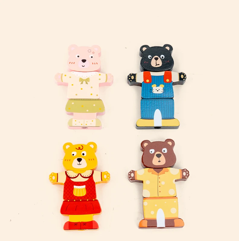 Stroje zwierząt dla dzieci, dekoracje do domu, dopasowywanie, składanie, układanie w stosy, muzyka, klocki konstrukcyjne, edukacja wczesnoszkolna i puzzle