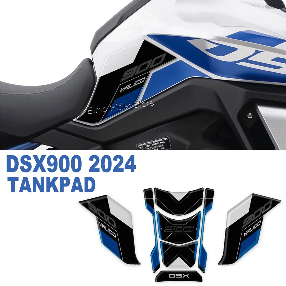 For Voge Valico 900DSX 900DSX 2024 Motorcycle 3D Resin Protective Sticker Accessories Tank Pad Kit Stickers