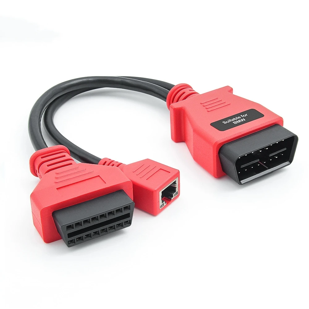 Ethernet Cable Adapters for BMW F Series Programming Work with Autel MS908 PRO /MS908S PRO/MaxiSys Elite/IM608/IM608 PRO/IM600