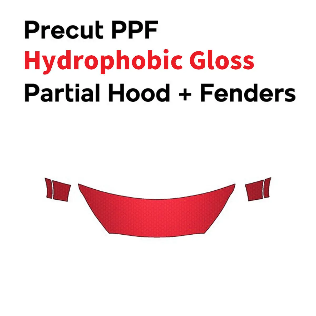 

Partial Hood Fenders Mirrors PreCut PPF Paint Protection Film DIY Clear Bra Kit for Kia Sorento SX 2016-2017