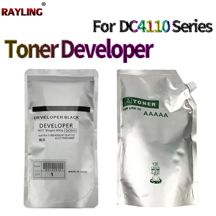 

Developer Toner For Use in Xerox DocuCentre 4110 4112 4127 4590 4595 1100 900 D95 D125 D110 D136 6000 7000 6080 7080