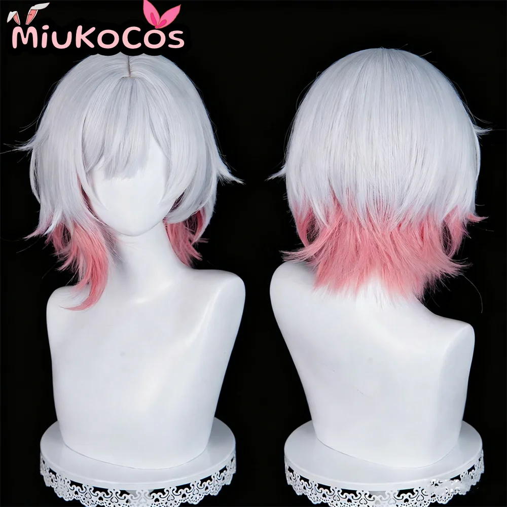 W MAGAZYNIE Peruka do Cosplayu Sakuraba Emma MiukoCosplay Gra Magical Girl Witch Trials Cosplay