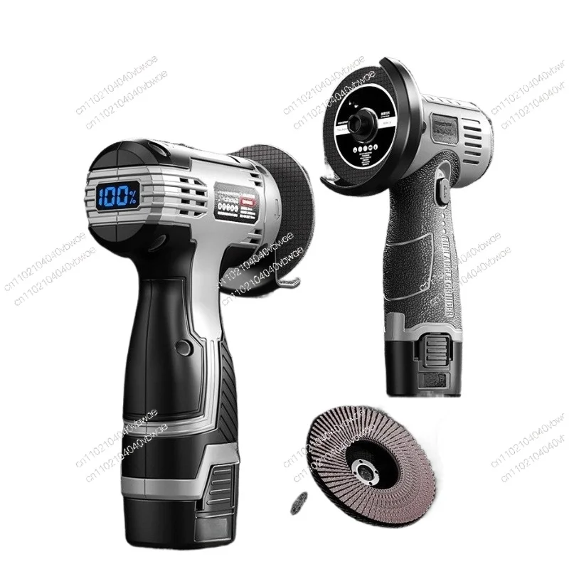 

New 16.8V Mini Angle Grinder Portable Lithium Battery Large Capacity Polishing Grinding Cutting Machine Household Power Tool