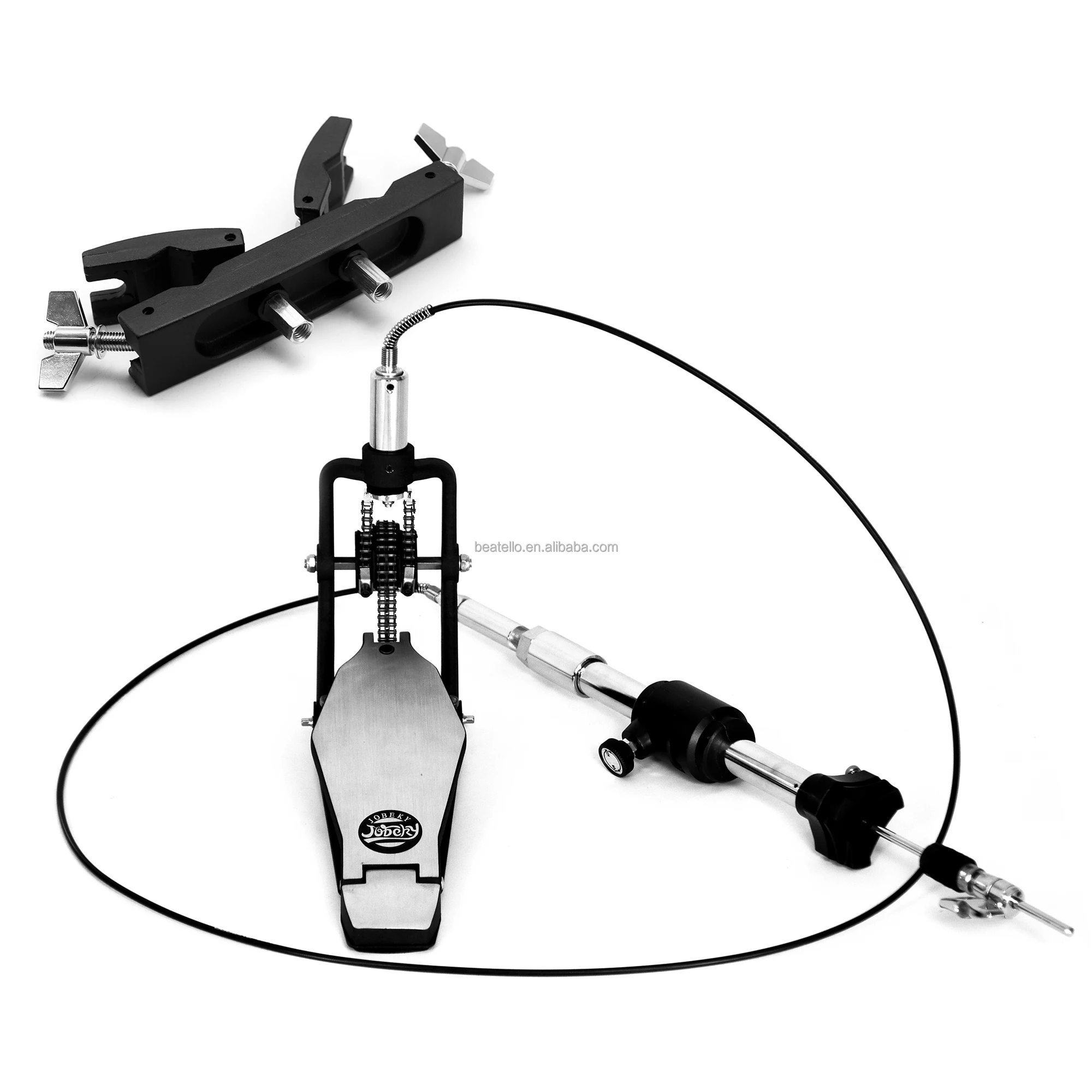 Professional Direct Drive Shaft Axis Durable Foot Pedal For Musical Instruments Hit Hat Clutch Fixable On Any Bracket