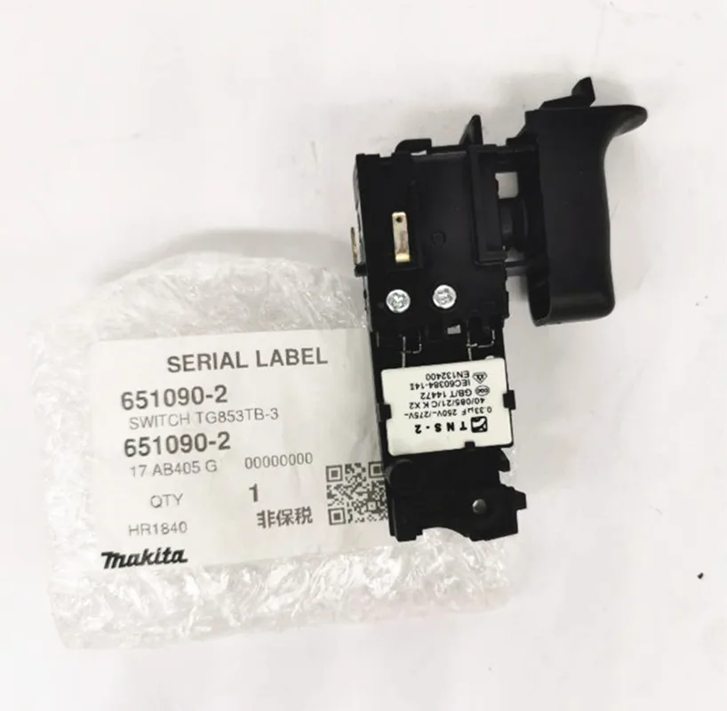 

Переключатель 650625-6 для MAKITA 651090-2 HR1840 HR2631FT HR2630T HR2630 HR2611F HR2610 HR2601 HR2320T HR2300 HR2611FT HR2601 HR2600