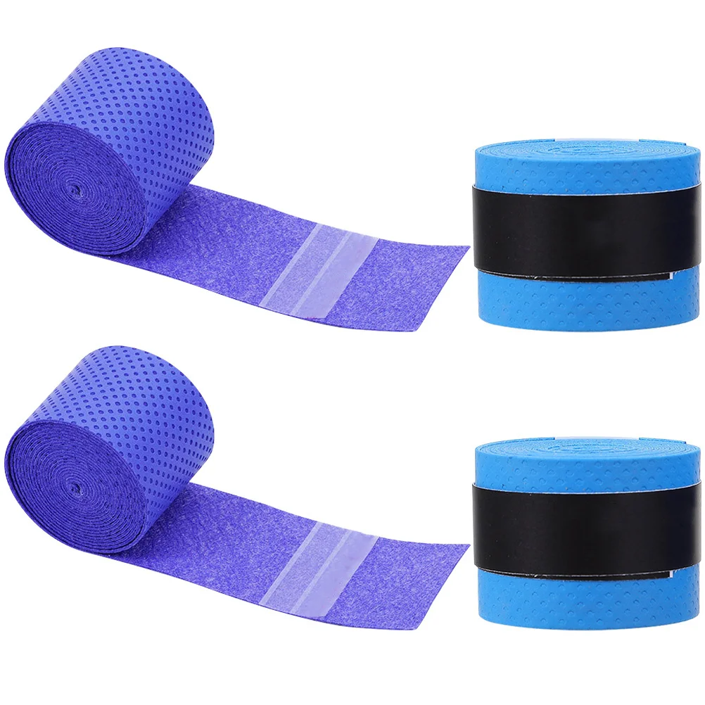 

4 Pcs Drumstick Anti-slip Belt Tennis Grips Sweat Sports Band Accessories Tape Racket