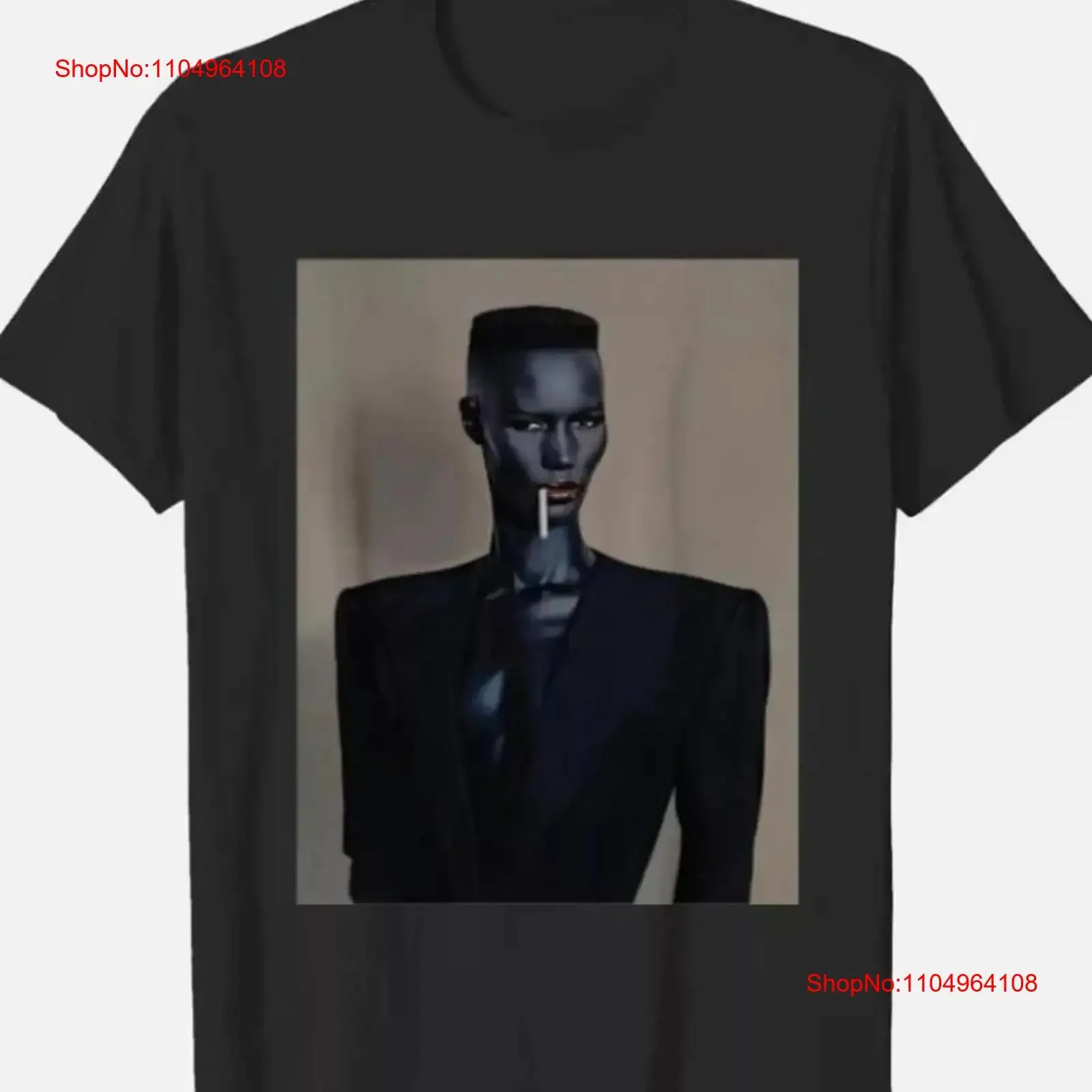 

Grace Jones T Shirt Singer vintage Washed Stretched homme Slightly Top For Everyday Wear graphic Unisex Soft fashion