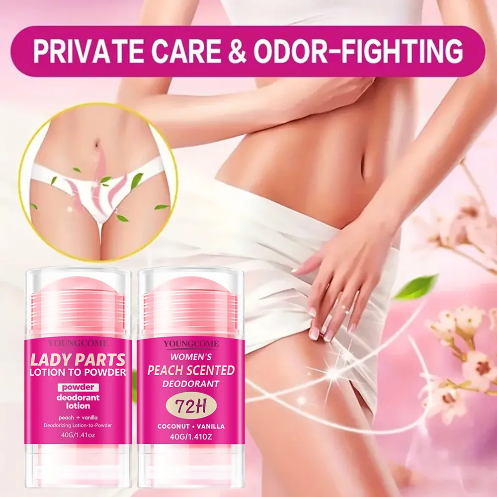 Körpergeruchsentferner Antitranspirant Stick Pfirsich Deodorant Achselentfernung für Frauen Mann Honig Pfirsich Stick Deodorant Stick 40g – Detail 2