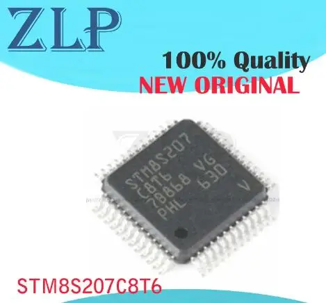 

diy electronic kit IC STM8S207C8T6 LQFP-48 STM8S207C8T6TR IC NEW ORIGINAL
