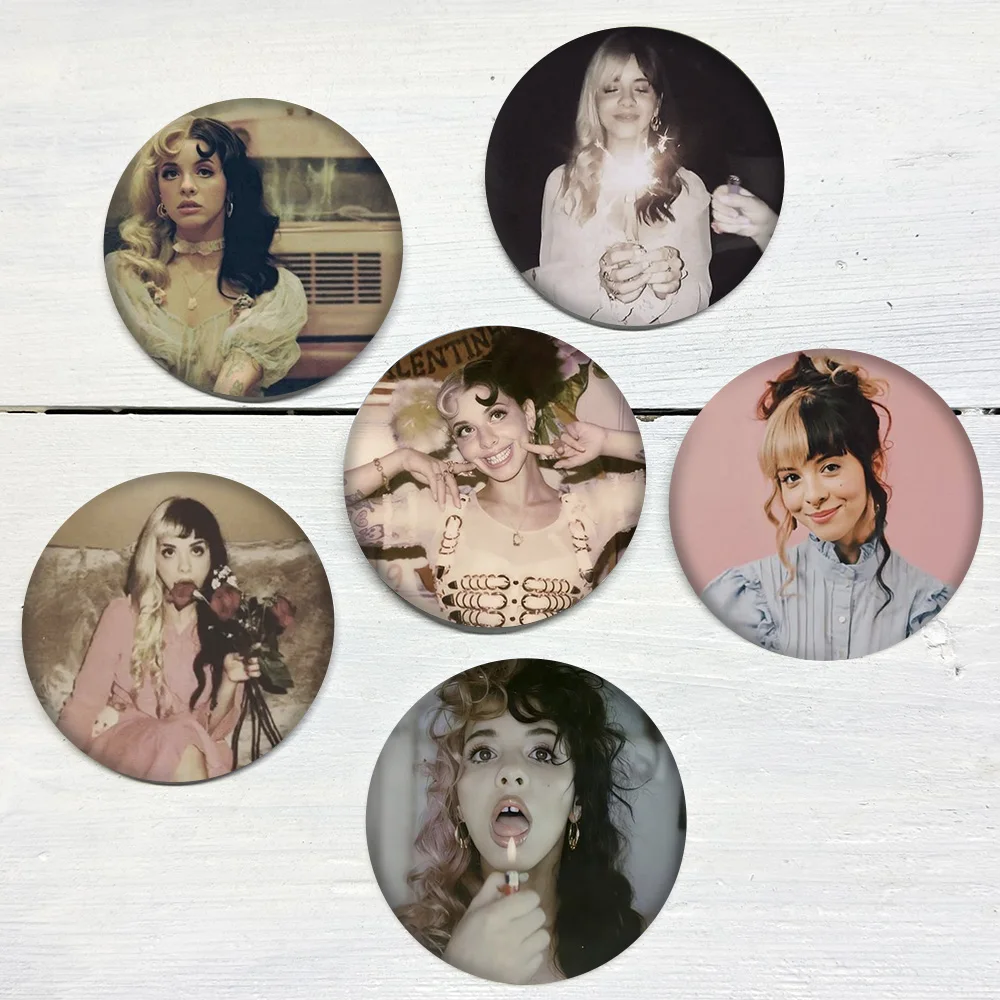 Melanie Martinez Pins Brooch Portals Crybaby Pines Badge Pin Y2K Accessories Vintage Jewelry Keychains Music Artist Pins Button