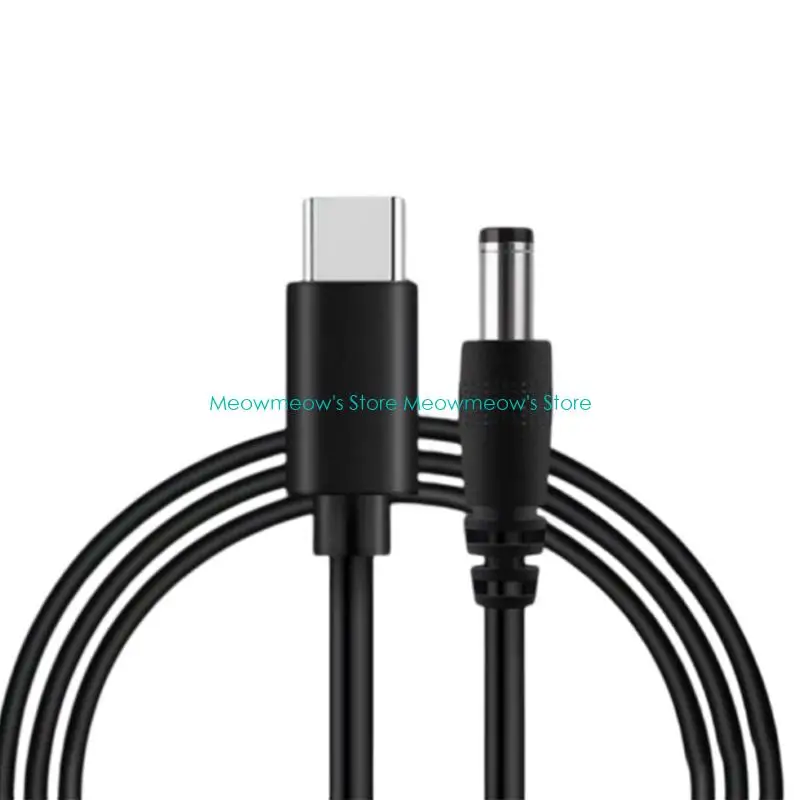 W91A USB C PD do 12V DC5.5x2.1 mm Kabel zasilania do ładowania elektroniki