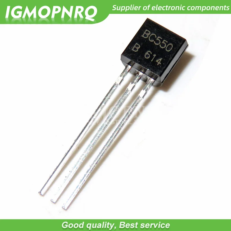 100PCS BC550B BC550C BC556B BC557B TO-92 BC558B BC558C BC559B BC560B BC560C TO92 TRANSISTOR
