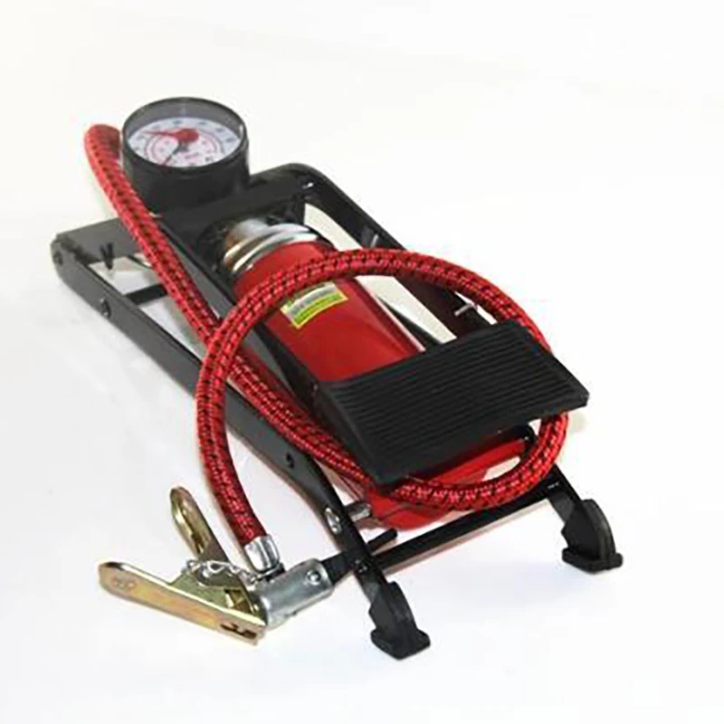 1Pc Tire Air Inflator Car Air Pump Foot Step Electric Vehicle Foot Pedal Pump Bicycle Universal Outdoor Bicycle Accessories