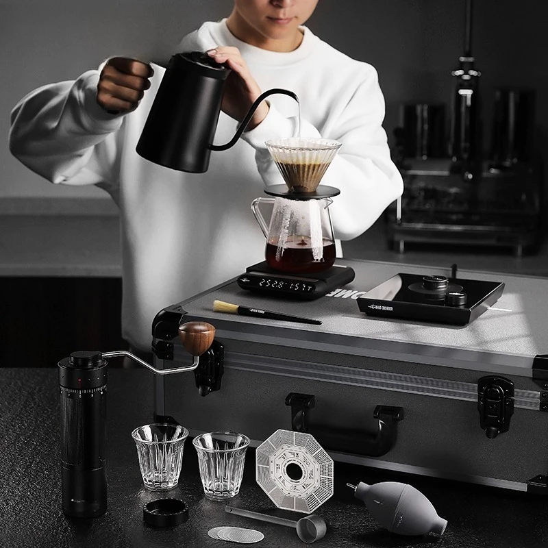 Gift selection, hand-brewed coffee pot set, coffee cup