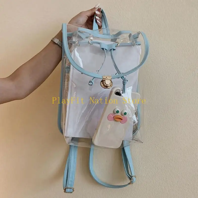 242F استاد معتمد على ظهر الظهر من خلال حقيبة الظهر PVC على ظهره النهاري