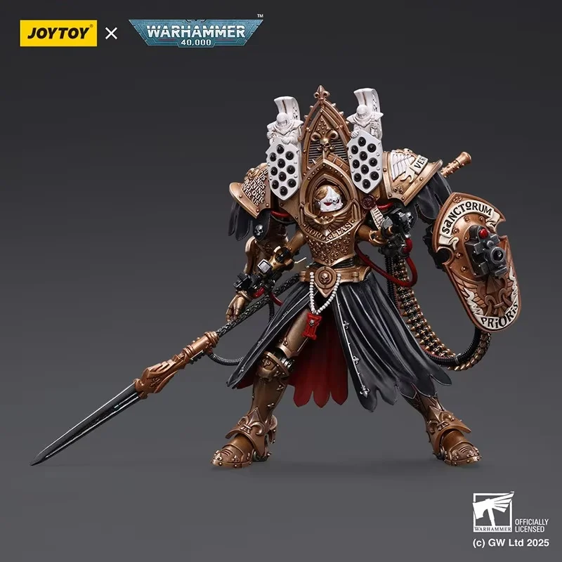

JOYTOY Dark Source Warhammer 40K Nun Priest of the Holy Sepulchre Morven Val 1:18 Mobile Soldier Model Play
